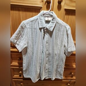 Mens Boho Collard Shirt